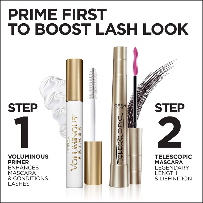 L'Oreal Paris Makeup Original Telescopic Lengthening Mascara, Waterproof Black L'Oreal Paris