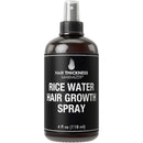 Rice Water Hair Growth Spray. Vegan Hair Thickening Moisturizing, Hydrating Volumizer Sprays For Men, Women with Vitamin B, C, Aloe Vera. Leave in Fermented Mist For Dry, Frizzy, Weak Hair. Unscented Hair Thickness Maximizer