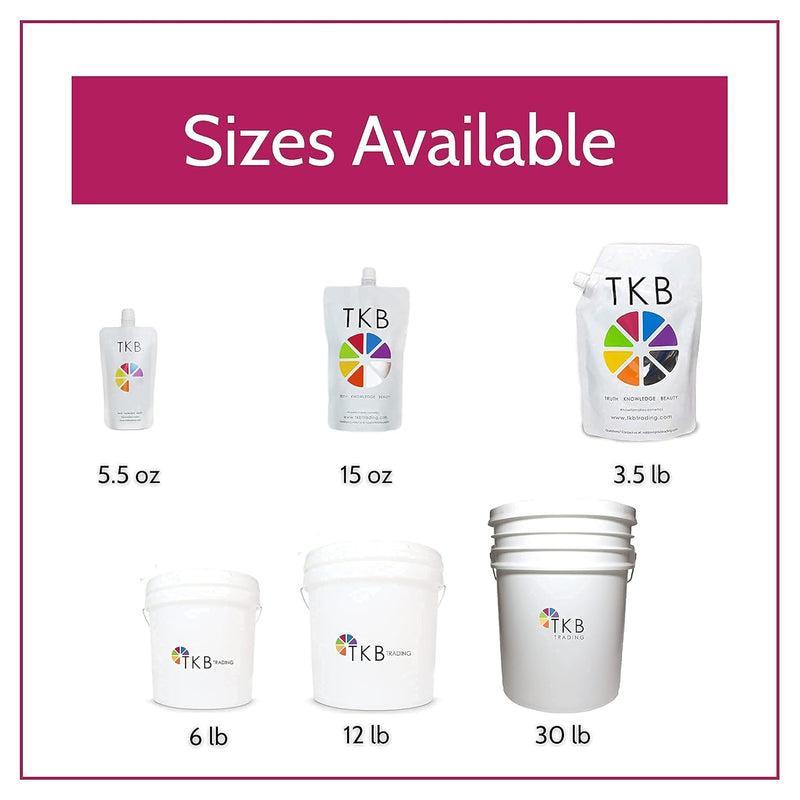 TKB High Shine Lip Gloss Top Coat (G-Grade)| Lip Oil, High Shine, Ready To Wear Clear Lip Gloss, DIY Lip Gloss, Mineral Oil Free 3.5lb (1.6kg) Infinity Warehouse