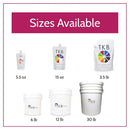 TKB High Shine Lip Gloss Top Coat (G-Grade)| Lip Oil, High Shine, Ready To Wear Clear Lip Gloss, DIY Lip Gloss, Mineral Oil Free 5.5oz (156g) Infinity Warehouse