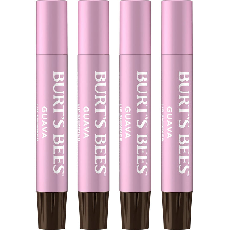 Burt's Bees Lip Shimmer Pink Collection, Tinted Lip Balm Stick, Moisturizing for All Day Hydration with Natural Glowy Pigmented Finish & Buildable Color, 3 Shades; Value Pack, 3 Tubes x 0.09 Oz Infinity Warehouse