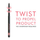 Beauty For Real D-Fine Lip Liner Pencil, Neutral - Set of 2 - Universal, Long-Wear Shade - Define, Enhance & Perfect Lip Shape - Creamy Texture for Easy Application - No Sharpener Required Beauty For Real