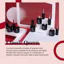 Beetles Gel Nail Polish Set - Classic Queen 6 Colors Glitter Red Black Nude Gel Polish Kit White Pink Glitters Nail Gel Polish Soak Off LED Gel Nail Kit Manicure DIY Home Gift for Women beetles Gel Polish Store