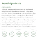 emerginC Revital-Eyes Mask - Soothing Gauze Eye Pads with Cucumber + Ginkgo to Help the Appearance of Puffy Eyes + Dark Under-Eye Circles - Refrigerate for Cooling Sensation (5 Sets of 2) EmerginC