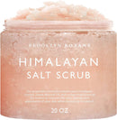 Brooklyn Botany Himalayan Body Scrub & Foot Scrub - 100% Natural Skin Exfoliator Clears Dead Skin - Moisturizing & Exfoliating Body Scrub With Sweet Almond Oil - Body Scrub For Women & Men - 20 oz Brooklyn Botany Store