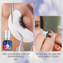 Eyelash Extension Glue by LOVOOD - Extra Strong Eyelash Glue 5ml 1-2 Sec Drying Time Retention - 7 Weeks Maximum Bonding Professional Use Only Black Adhesive Semi - Permanent Extensions LOVOOD