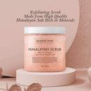 Majestic Pure Himalayan Scrub with Collagen (10 oz) and Coffee Scrub (10 oz) Bundle MAJESTIC PURE