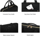 BAGSMART Toiletry Bag Travel Bag with Hanging Hook, Water-resistant Makeup Cosmetic Bag Travel Organizer for Accessories, Shampoo, Full Sized Container, Toiletries BAGSMART Store
