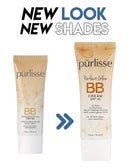 purlisse Perfect Glow BB Cream SPF 30: Clean & Cruelty-Free, Medium Flawless Coverage, Hydrates with Jasmine | Medium 1.4oz pūrlisse