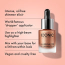 ICONIC LONDON Illuminator | Liquid Highlighting Drops for a Radiant Glow, Cruelty-Free, Vegan Makeup Infinity Warehouse