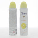 Dove Go Fresh Anti-Perspirant Deodorant Spray 150ml Grapefruit & lemongrass Scent (1 Can) Dove