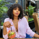 Short Human Hair Wigs with Bangs Brazilian Bob Water Wave Virgin Human Hair Wigs for Black White Women Short Water Wave Bob Wigs with Bangs Natural Black Wigs with Bangs YISEA Store
