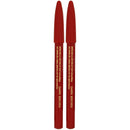 Maybelline New York Makeup Expert Wear Twin Eyebrow Pencils and Eyeliner Pencils, Dark Brown Shade, 0.06 Ounce, 2 Count (Pack of 1) Maybelline New York