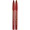Maybelline New York Makeup Expert Wear Twin Eyebrow Pencils and Eyeliner Pencils, Dark Brown Shade, 0.06 Ounce, 2 Count (Pack of 1) Maybelline New York