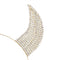 Lux Accessories Gold Tone Faux Rhinestone Devil Horn Costume Cat Ear Headband LUX ACCESSORIES