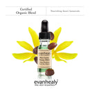 evanhealy Blue Cactus Beauty Elixir | Organic Jojoba & Prickly Pear Oils | Soothing & Hydrating Serum for All Skin Types evanhealy