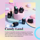 Beetles Gel Nail Polish Kit, 6 Colors Candy Land Collection Spring Summer Popular Pastel Gel Polish, Soak Off LED Gel Polish Set DIY Nail Home Gift for Women beetles Gel Polish Store