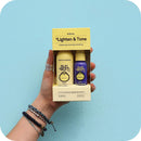 Sun Bum Lighten and Tone Kit | Blonde Hair Lightener and Tone Enhancer Travel Kit | Vegan, Paraben, Gluten and Cruelty Free Sun Bum