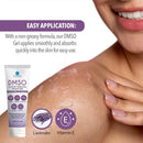 Dr. Robaina DMSO Lavender Gel - 99.9% Pure Pharmaceutical Grade | Skin Relief Formula with Zechstein Magnesium, Arnica, Aloe Vera, Vitamin E | Muscle & Joint Comfort | 4 oz | Made in USA Infinity Warehouse