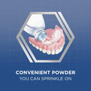 Super Poligrip Extra Strength Denture Adhesive Powder, Denture Powder for Dentures - 1.6 Ounces (Pack of 6) Super Poli-Grip
