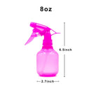 Youngever 6 Pack Empty Plastic Spray Bottles, Spray Bottles for Hair and Cleaning Solutions, 3 Assorted Colors (8 Ounce) Youngever