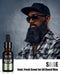 4 Pack Beard Oil Set Leave in Conditioner, Cedarwood, Sandalwood, Sage, Sweet Orange for Men Mustaches Growth, Soften, Moisturizing, Strength, Stocking Stuffers Gifts for Him Man Dad Father Boyfriend ISNER MILE