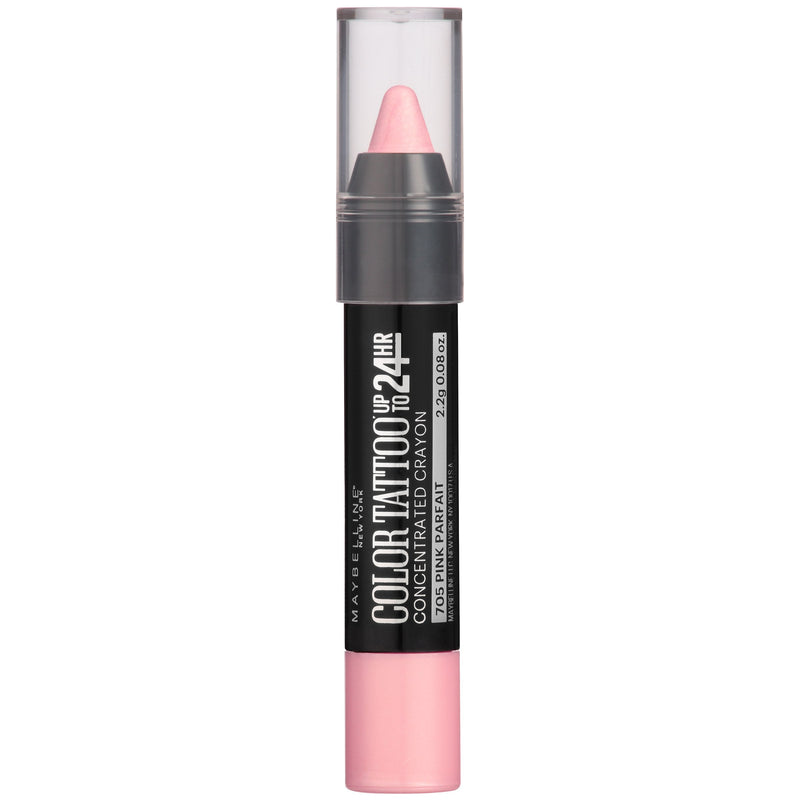 Maybelline New York Eyestudio ColorTattoo Concentrated Crayon,705 Pink Parfait, 0.08 oz. Maybelline New York