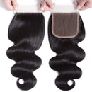 Flady 10A Brazilian Body Wave Bundles with Closure 100% Unprocessed Virgin Human Hair 4 Bundles with Free Part Closure (18 18 20 20+16inch) Flady Store