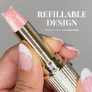 Paul & Joe Pearl Lipstick Refill Only, Case Sold Separately, Cat-Shaped Glossy Light Pink Lipstick, Moisturizing Lip Care with Shea Butter and Jojoba Oil, 402 Pearl Lipstick, 0.10 oz Infinity Warehouse