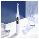 Oral-B iO Ultimate Clean Electric Toothbrush Head, Twisted & Angled Bristles for Deeper Plaque Removal, Pack of 2, White Oral-B
