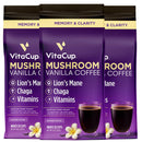VitaCup Genius Ground Keto Coffee w/Turmeric, MCT Oil, B Vitamins, D3, Ground Coffee Medium Dark Roast, Bold & Smooth, 100% Arabica Coffee Grounds, 11 oz Infinity Warehouse