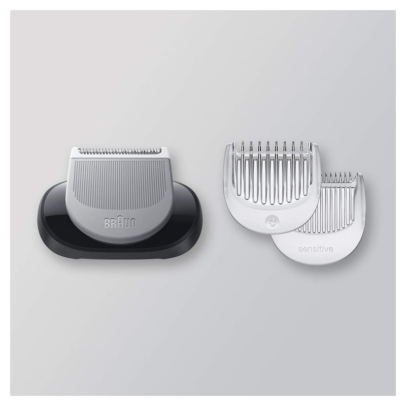Braun EasyClick Body Groomer Attachment for Series 5, 6 and 7 Electric Razor, Compatible with Electric Shavers 5018s, 5020s, 6075cc, 7071cc, 7075cc, 7085cc, 7020s, 5050cs, 6020s, 6072cc, 7027cs Braun