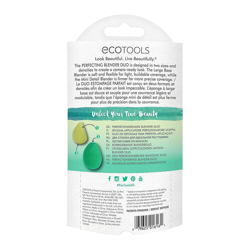 EcoTools 2 Beauty Sponges for Flawless Foundation Coverage, Multi EcoTools