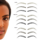 Godefroy MyBrows Long Lasting Eyebrow Transfers, Soft Arch, Natural Black, 12-Pairs of Brows Godefroy Store