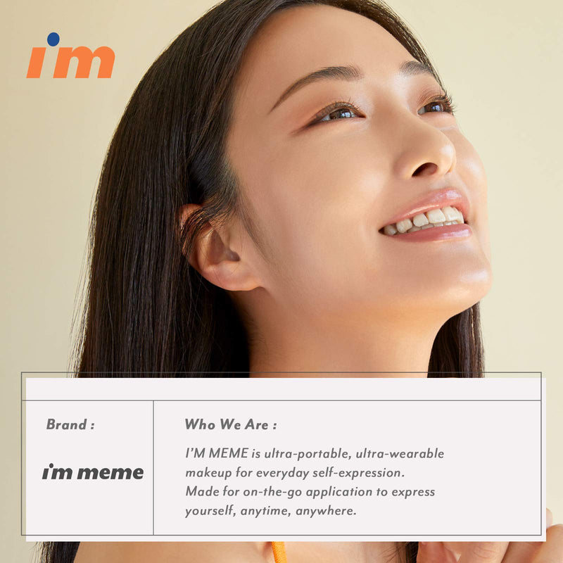 I’M MEME Pep! Balm | Multi-use Lip and Cheek Tint with Shea Butter | Liquid Blush and Lip Stain Balm in One | 004 Corner | K-Beauty Make Up I'M MEME