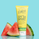 The Seaweed Bath Co. Active Defense SPF 50 Sport NutrientRich Bladderwrack Aloe Vegan Paraben Free, Watermelon, 3.4 Fl Oz The Seaweed Bath Co. Store