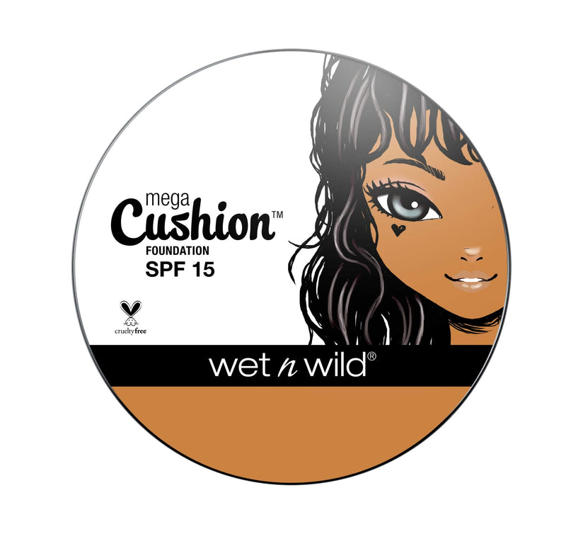 wet n wild Megacushion Foundation, Tawny, 0.52 Fluid Ounce Wet n Wild