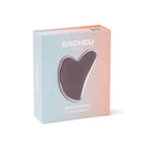 The Original Stainless Steel Gua Sha Tool with Travel Pouch for Facial Tension, Lymphatic Drainage and Depuffing - By SACHEU Sacheu