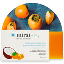 Mirai Clinical Persimmon Soap Bar with Lavender Scent - Japanese Persimmon Soap for Old People Smell - Made with Green Tea Extract - Nonenal® Odor Removal Deodorizing Bar for Unisex Infinity Warehouse