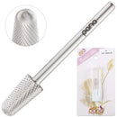 Pana 3/32" Safety Bit Nail Carbide Bit - For Electric Dremel Drill Machine (Extra Fine, Cone - Silver) PANA