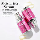 Kate Somerville Wrinkle Warrior® 2-in-1 Plumping Moisturizer + Serum – Hydrating Formula with Hyaluronic Acid, Smooths Fine Lines, Firms Skin & Boosts Radiance, 1.7 Fl Oz Infinity Warehouse