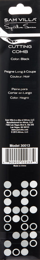 Sam Villa Signature Series Professional Long Cutting & Hair Parting Comb Sam Villa
