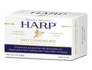 HARP pH-Balanced (5.0-6.0) Body Wash Bar. 100% Syndet. Protects Moisture Barrier For Sensitive, Dry or Irritated skin. + Shea Butter/Borage Oil. Non-Comedogenic. FRAGRANCE FREE Infinity Warehouse