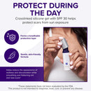 BIOCORNEUM Day & Night Scar Care Bundle – 24-Hour Silicone Scar Care System – Professional-Grade Silicone Scar Gel with SPF 30 for Day Protection & Nighttime Silicone Gel for Visible Scar Refinement Infinity Warehouse