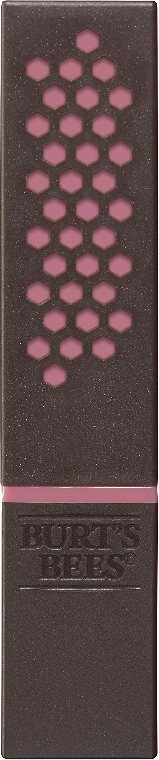 Burts Bees 100% Natural Glossy Lipstick, Rose Falls - 1 Tube Burt's Bees