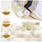 EvridWear Unisex Moisturizing Cotton Gloves with Touchscreen Fingertips for Eczema Beauty Cosmetic Dry Hands Sensitive Irritated Skin Therapy Overnight Bedtime, 6 Pairs, Lightweight-White, S/M Evridwear