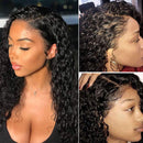 Alibeauty Lace Front Wigs Human Hair For Black Women 150% Density Brazilian Water Wave Human Hair Wigs with Baby Hair Pre Plucked Natural Hairline Wigs(22 Inch) Alibeauty Store