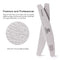 Makartt Nail File Zebra Nail Files 240 240 Grit for Acrylic Nails Poly Nail Gel Emery Boards for Nails Doubled Sides Washable 10 Nail File Kit Nail Accessories Manicure Tools Makartt