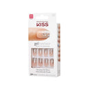 Kiss Nails GEL FANTASY- Medium Design Nails w/Adhesive Tabs & Glue (KGN06-TO THE MAX) KISS