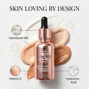 LUMINESS Liquid Mirage w/SPF 50 Color Adjusting Foundation Kit - Color Changing Foundation, SPF 50 Primer & Makeup Brush, Face Makeup for Mature Skin, 4in1 Liquid Foundation, Concealer & Moisturizer Infinity Warehouse